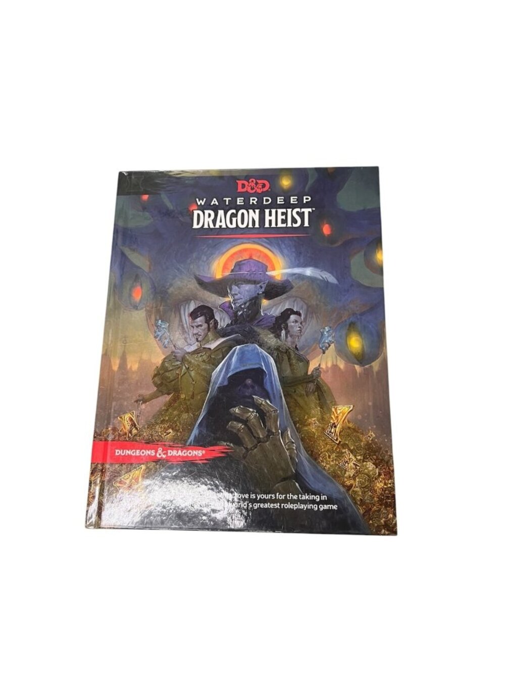 D&D Waterdeep Dragon Heist 5E Hardcover Adventure Book Campaign EUC
